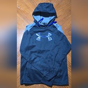 Under Armour Black and Blue Hoodie